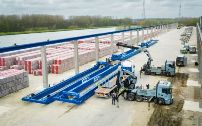 ABUS ZLK dubbelligger rolbruggen 20 t x 28 m (2st) en 10 t x 28 m (2st)
